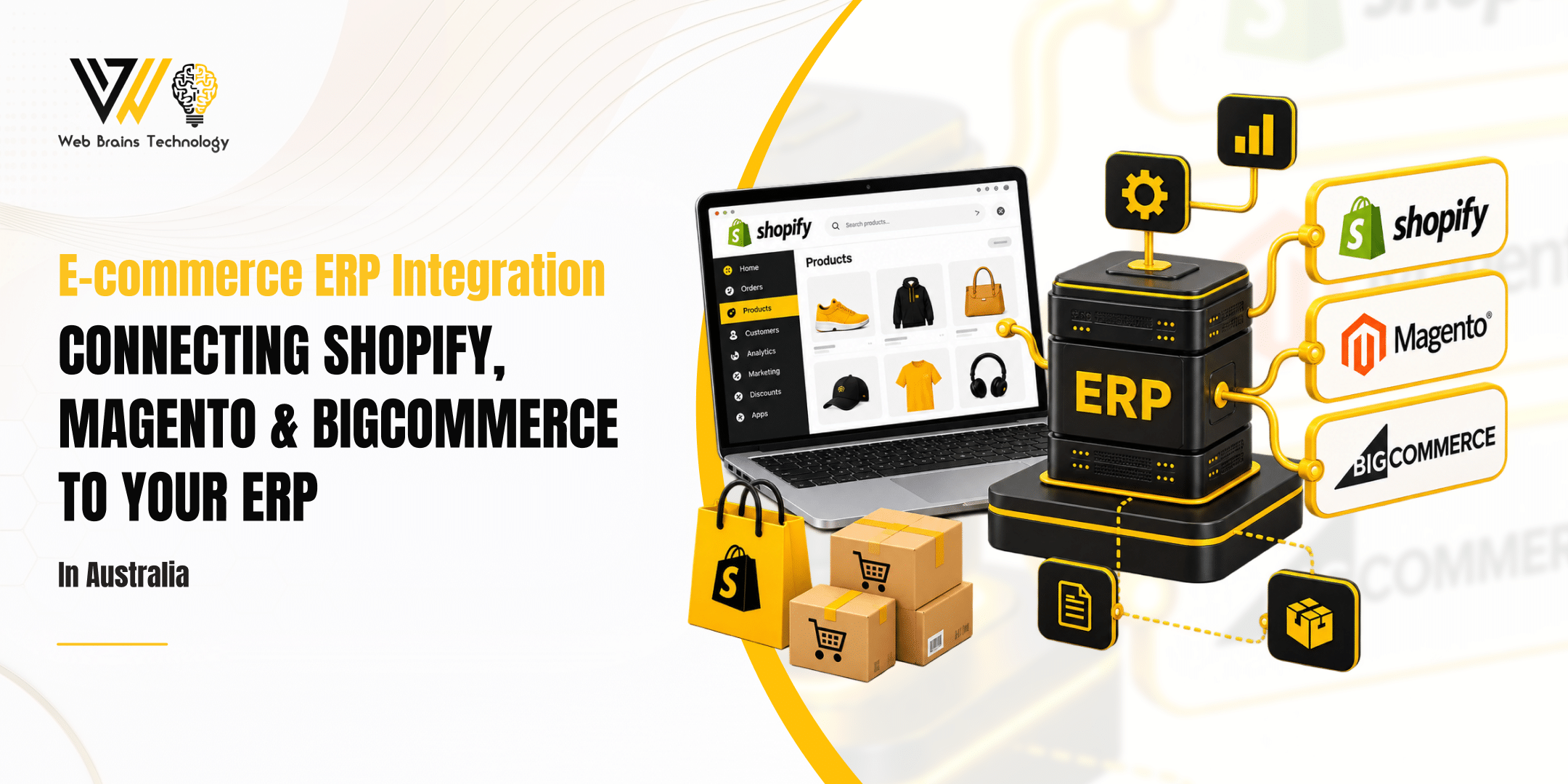 E-commerce ERP Integration in Australia_ Connecting Shopify, Magento & BigCommerce to Your ERP